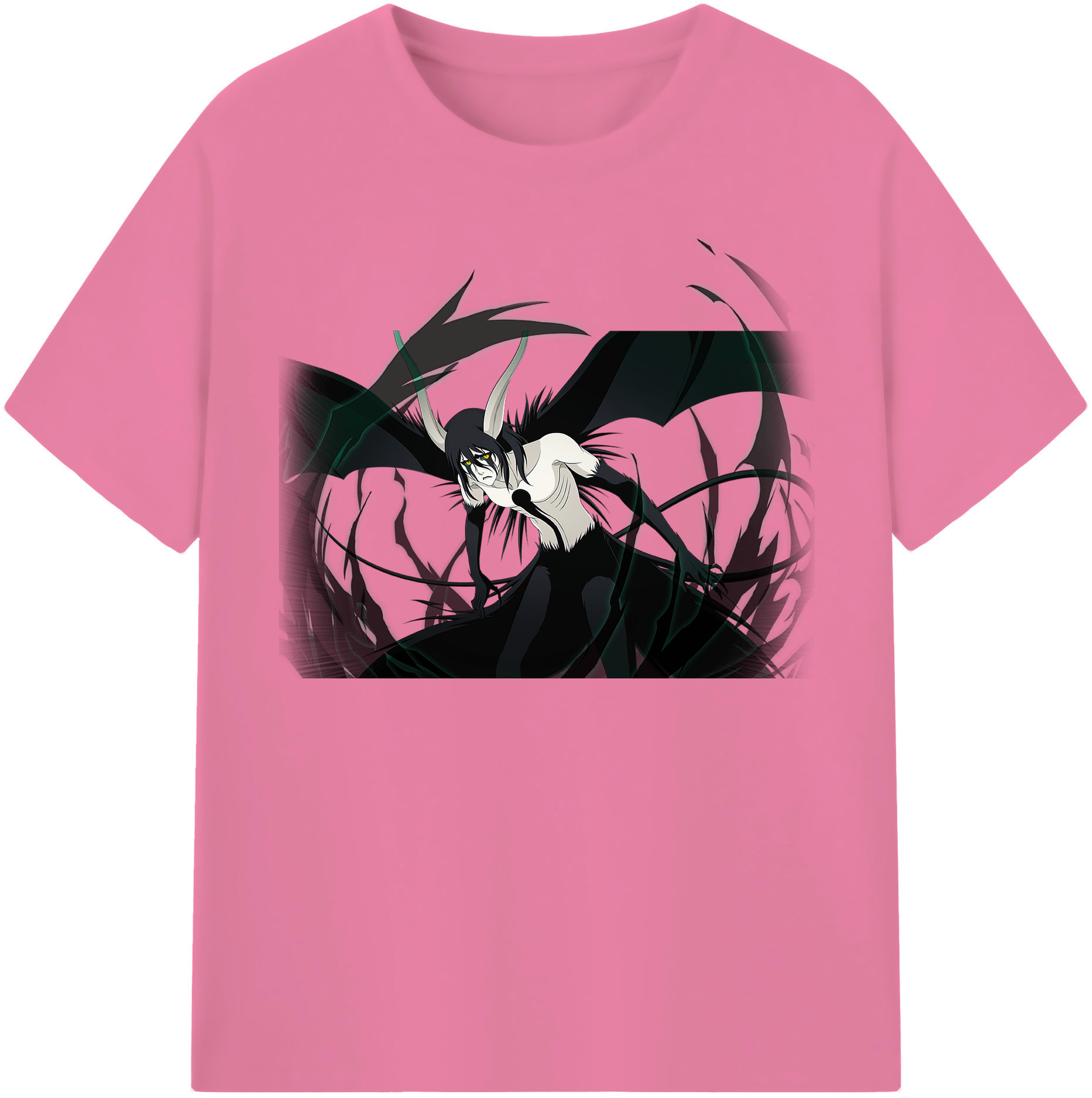 （画像用） ブリーチ ウルキオラ·シファー BLEACH Ulquiorra cifer 綿100％半袖Tシャツ（フロントプリント）